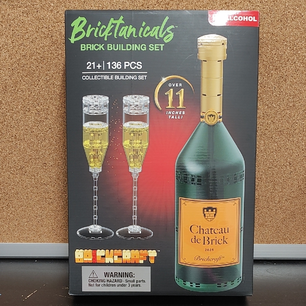 Chateau de Brick Building Set - Green and Yellow